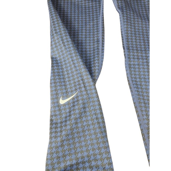 Nike Dri-FIT Women's Navy Blue 7/8  Midnight‎ Navy & Black Leggings Size XS - Picture 7 of 12